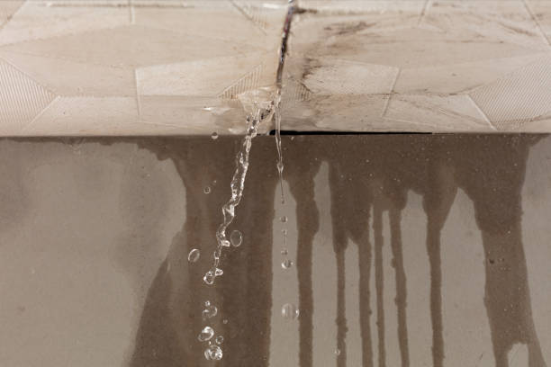Professional Burst Pipe Cleanup technician working in Albion, RI